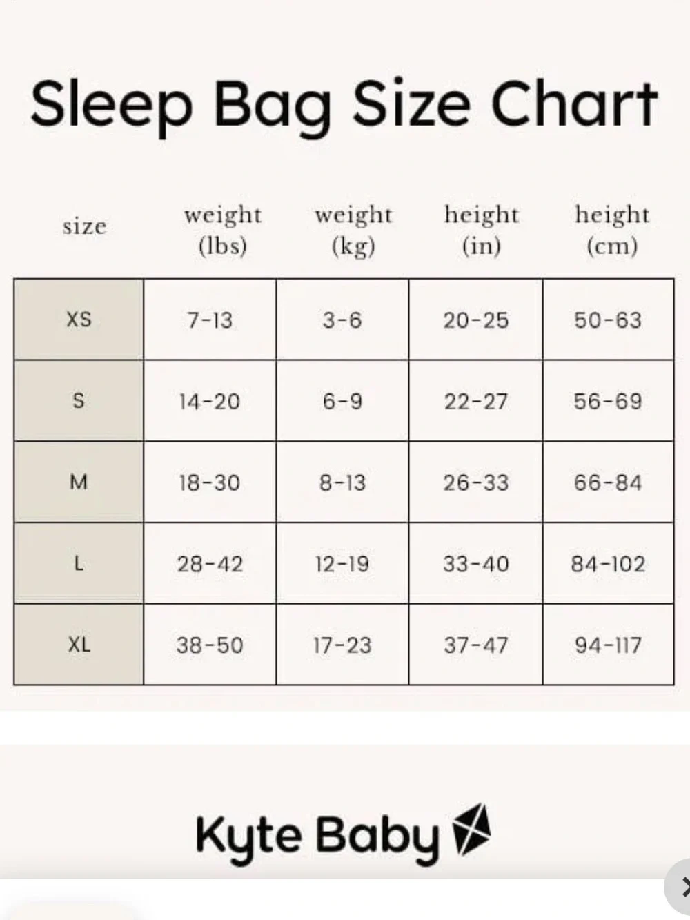 Kyte Baby Sleep Sack